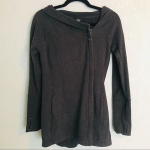 The North Face long hooded jacket